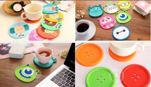 đế lót ly cao su đúc