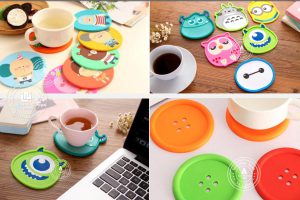 đế lót ly cao su đúc